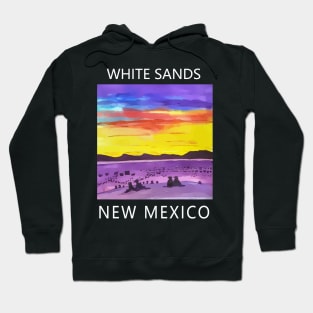 White Sands National Monument - WelshDesigns Hoodie